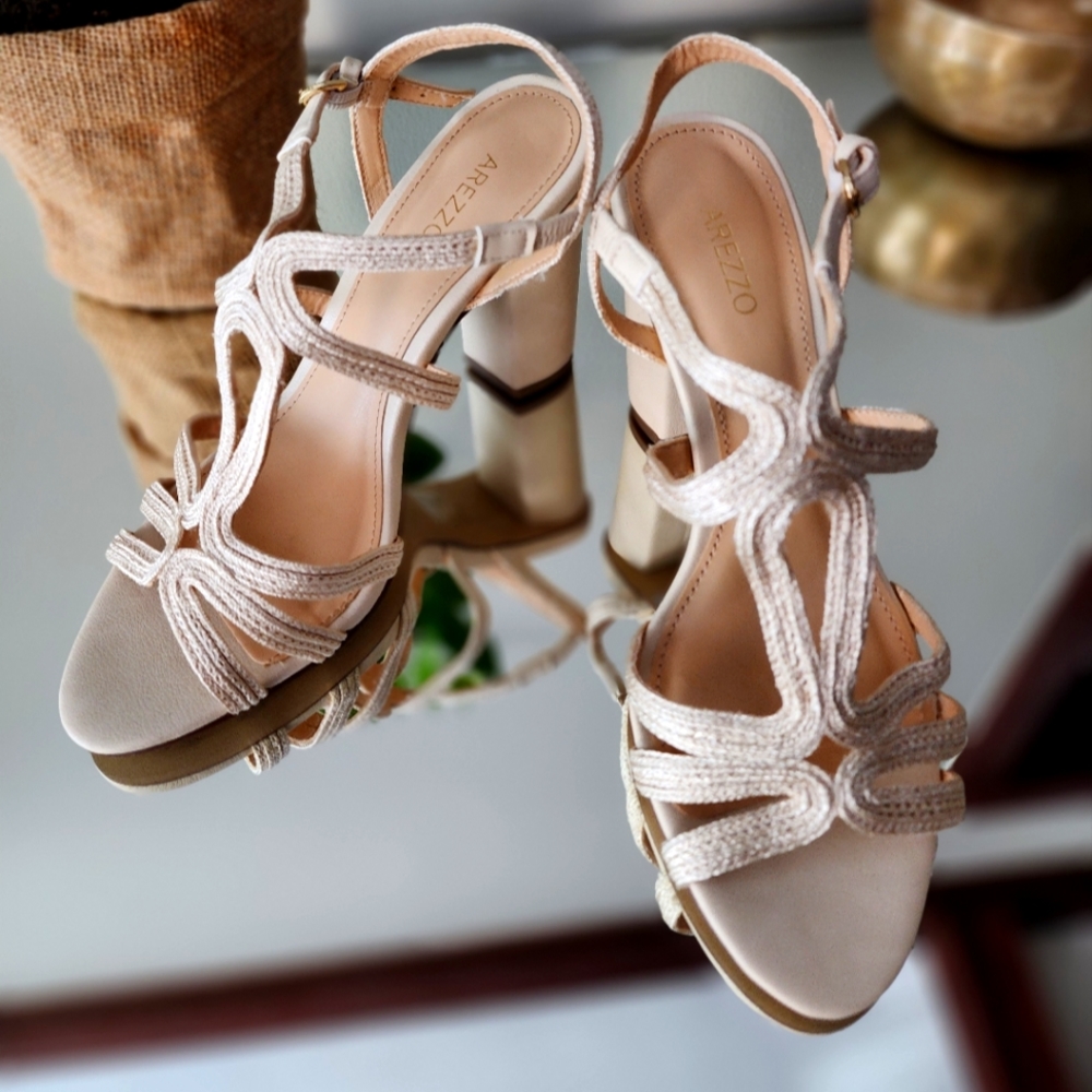 Brand new Arezzo sandals
